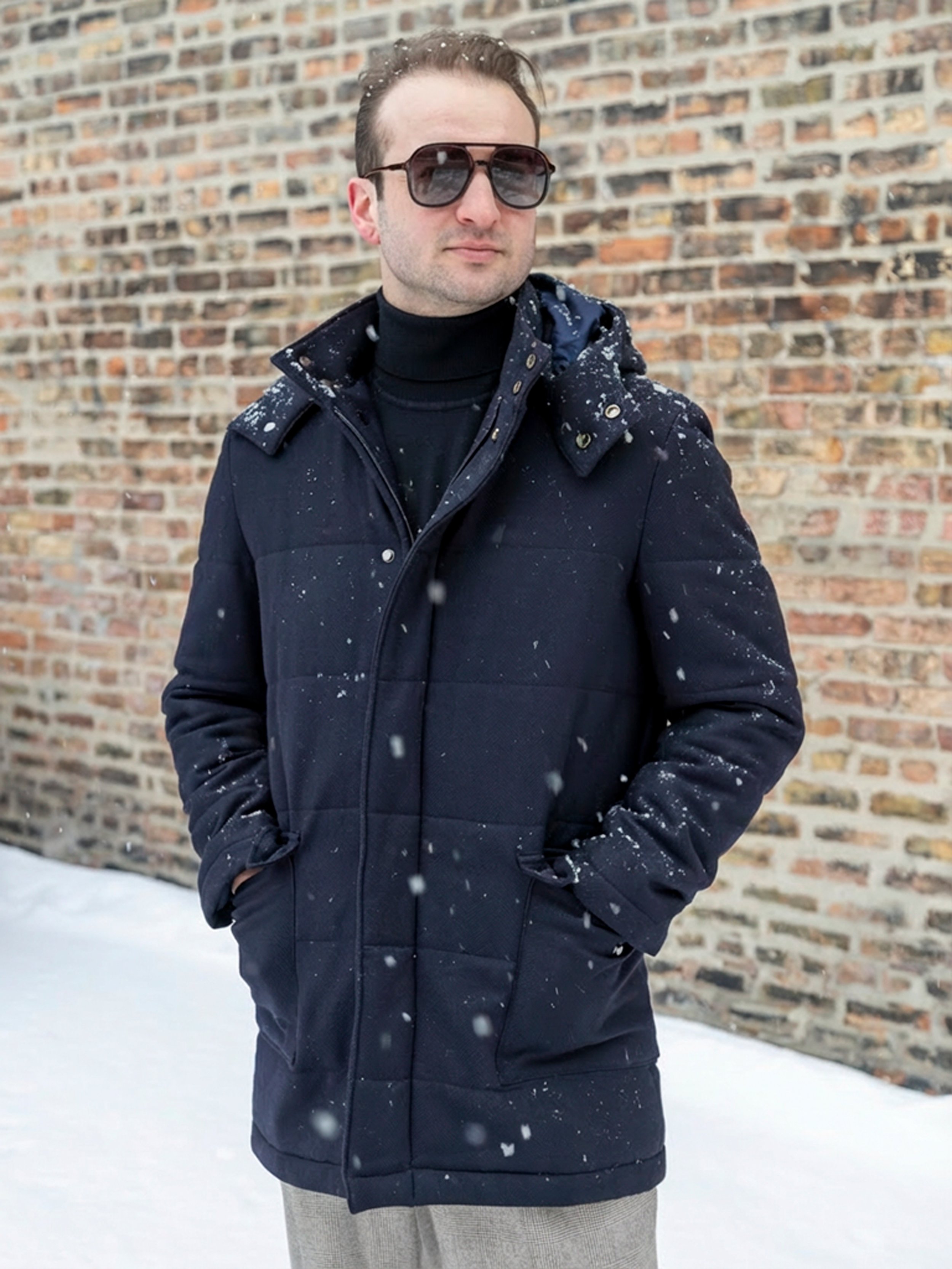 The 100% European Made Loro Piana Executive Parka Jacket — Hall Madden
